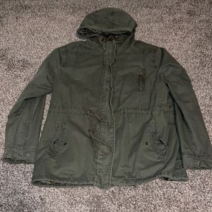 Olive green jacket